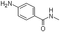 structure of CAS# 6274-22-2, 4-Amino-N-methylbenzamide