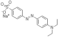 structure of CAS# 62758-12-7, Ethyl orange sodium salt