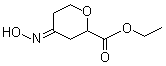 四氢-4-(羟基亚氨基)-2H-吡喃-2-羧酸乙酯分子结构 (CAS 627860-87-1)