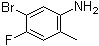 structure of CAS# 627871-16-3, 5-溴-4-氟-2-甲基苯胺