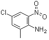 structure of CAS# 62790-50-5, 4-氯-2-甲基-6-硝基苯胺