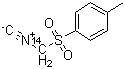 1-[(异氰基甲基-<sup>14</sup>C)磺酰基]-4-甲基苯分子结构 (CAS 62796-16-1)