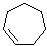 structure of CAS# 628-92-2, Cycloheptene