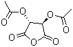 structure of CAS# 6283-74-5, (+)-二乙酰基-L-酒石酸酐