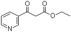 structure of CAS# 6283-81-4, Ethyl 3-oxo-3-(3-pyridyl)propionate