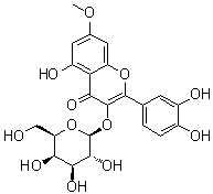 CAS # 62858-07-5 (38975-81-4), Rhamnetin 3-galactoside, Rhamnetin 3-O-beta-D-galactopyranoside