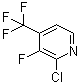 structure of CAS# 628692-22-8, 2-氯-3-氟-4-(三氟甲基)吡啶