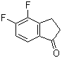 4,5-二氟-1-茚酮分子结构 (CAS 628732-11-6)