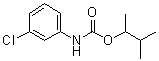 (3-氯苯基)氨基甲酸 1,2-二甲基丙基酯分子结构 (CAS 6289-21-0)