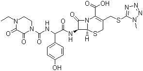 structure of CAS# 62893-19-0, Cefoperazone