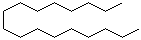 structure of CAS# 629-78-7, 十七烷