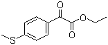 4-甲硫基苯甲酰甲酸乙酯分子结构 (CAS 62936-31-6)