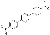 structure of CAS# 62940-38-9, [1,1':4',1''-Terphenyl]-4,4''-dicarboxaldehyde