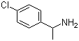 4-氯-alpha-甲基苯甲胺分子结构 (CAS 6299-02-1)