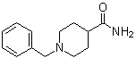 1-苄基-4-哌啶甲酰胺分子结构 (CAS 62992-68-1)