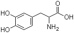 CAS 登录号：63-84-3, 3,4-二羟基-DL-苯丙氨酸