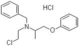 structure of CAS# 63-92-3, 盐酸酚苄明