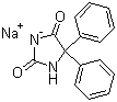 structure of CAS# 630-93-3, Phenytoin sodium