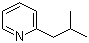 2-异丁基吡啶分子结构 (CAS 6304-24-1)