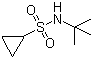 N-叔丁基环丙基磺酰胺分子结构 (CAS 630421-42-0)