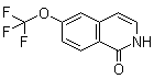 6-(三氟甲氧基)-1(2H)-异喹啉酮分子结构 (CAS 630423-43-7)