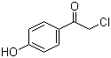 2-氯-4'-羟基苯乙酮分子结构 (CAS 6305-04-0)