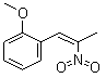 CAS # 6306-34-9, 1-Methoxy-2-(2-nitro-1-propenyl)benzene, o-(2-Nitropropenyl)anisole