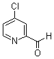 4-氯-2-吡啶甲醛分子结构 (CAS 63071-13-6)