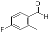 4-氟-2-甲基苯甲醛分子结构 (CAS 63082-45-1)