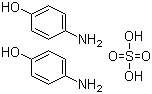 4-氨基苯酚硫酸盐分子结构 (CAS 63084-98-0)