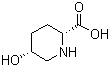 (2S,5S)-5-羟基哌啶-2-甲酸分子结构 (CAS 63088-78-8)