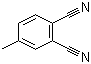 4-甲基邻苯二腈分子结构 (CAS 63089-50-9)