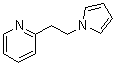 CAS # 6311-84-8, 2-[2-(1H-Pyrrol-1-yl)ethyl]pyridine, NSC 42638