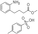 CAS 登录号：6312-91-0, 4-(邻氨基苯基)丁酸甲酯对甲苯磺酸盐