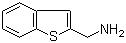 苯并噻吩-2-甲胺分子结构 (CAS 6314-43-8)