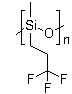 structure of CAS# 63148-56-1, 聚(甲基 3,3,3-三氟丙基)硅氧烷