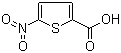 structure of CAS# 6317-37-9, 5-硝基噻吩-2-甲酸