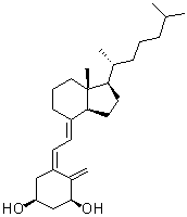 structure of CAS# 63181-13-5, 1beta-羟基维他命 D3