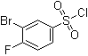 3-溴-4-氟苯磺酰氯分子结构 (CAS 631912-19-1)