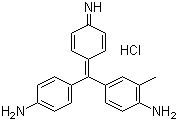 structure of CAS# 632-99-5, Basic Violet 14
