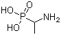 structure of CAS# 6323-97-3, DL-1-氨基乙基膦酸