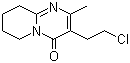 structure of CAS# 63234-80-0, 3-(2-氯乙基)-6,7,8,9-四氢-2-甲基-4H-吡啶并[1,2-a]嘧啶-4-酮