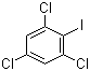 structure of CAS# 6324-50-1, 1-碘-2,4,6-三氯苯