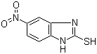 structure of CAS# 6325-91-3, 2-巯基-5-硝基苯并咪唑