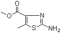 structure of CAS# 63257-03-4, Methyl 2-amino-5-methylthiazole-4-carboxylate