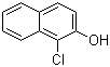 structure of CAS# 633-99-8, 1-Chloro-2-naphthol