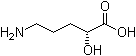 CAS 登录号：63316-29-0, (R)-5-氨基-2-羟基戊酸