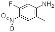 5-氟-2-甲基-4-硝基苯胺分子结构 (CAS 633327-50-1)