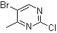 structure of CAS# 633328-95-7, 5-溴-2-氯-4-甲基嘧啶