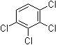 structure of CAS# 634-66-2, 1,2,3,4-Tetrachlorobenzene